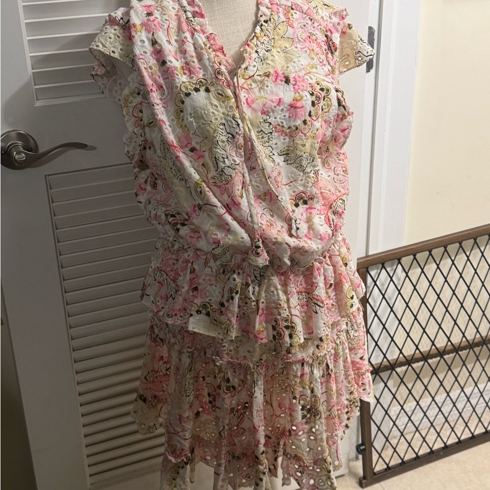 Misa Floral Ruffle Dress - Picture 6 of 8